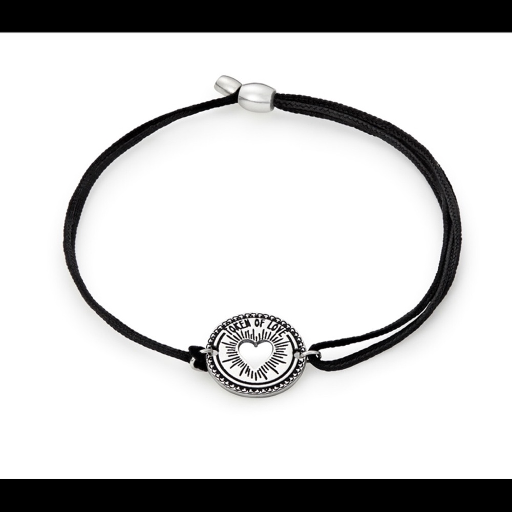 Alex and Ani Silver Charm Adjustable Bracelet
